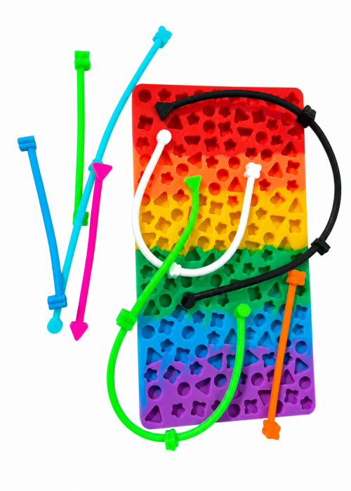 Geometric shape fun activity board (1Pcs)